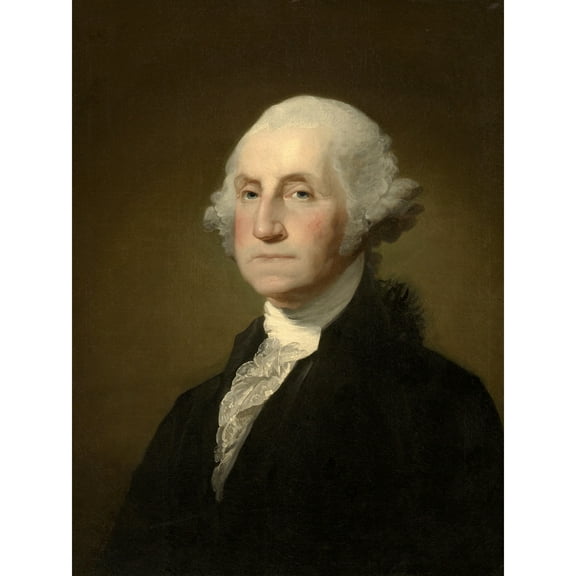 Gilbert Stuart George Washington 1796 Painting Extra Large XL Wall Art Poster Print