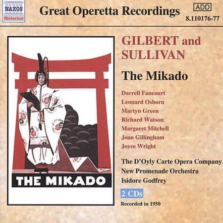 Gilbert & Sullivan - Mikado-Comp Opera - Soundtracks - CD