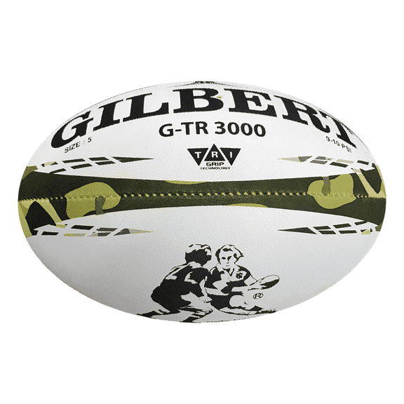 Gilbert White Training Rugby Ball, (Size 5 Rugby Ball)