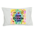 thumbnail image 1 of Gilbin Autograph Pillowcase Great Gift for Summer Camp Have All Her Bunkmates and Counselors Sign It(Camp Friends 4 Ever), 1 of 3