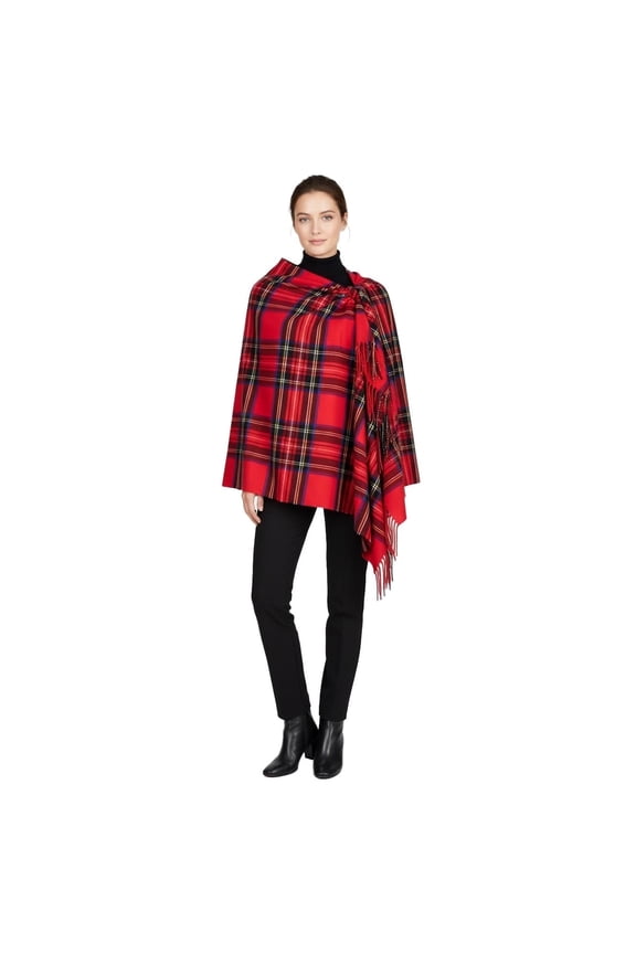 Big Winter Christmas Checked Scarf Soft  Scarf Warm Classic Black and Red Plaid Scarf  Shawl 80" x 30"  Blanket Scarf