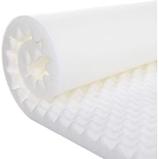 Gilbin Breathable 1.5 Crib Mattress Topper, Egg Crate Design, White