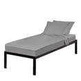 thumbnail image 1 of Gilbin College Dorm Extra-Long Twin 4 Piece Sheet set, Ultra Soft Twin XL Sheet Set, Soft Wrinkle Free Sheet-Gray, 1 of 3