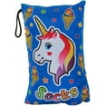 thumbnail image 1 of Gilbin Matching Mesh Laundry Or Sock Bag with Drawstring for Sleep Away Camp (Sock Bag Unicorn Ice Cream), 1 of 2