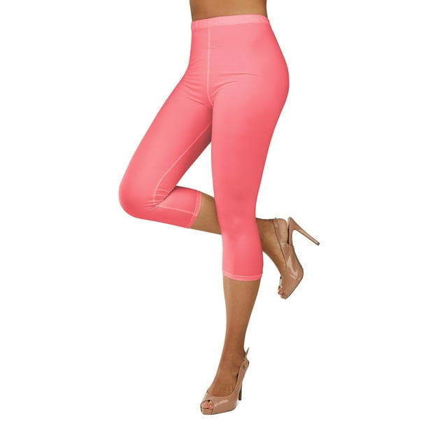 Light pink capri leggings deals