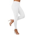 thumbnail image 1 of Gilbin Ultra Soft High Waist Leggings for Women-Many Colors -One Size & Plus Size (White 1X-2X), 1 of 5