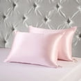 thumbnail image 1 of Gilbin's Pink Polyester Pillowcases, Queen, (2 Count), 1 of 4