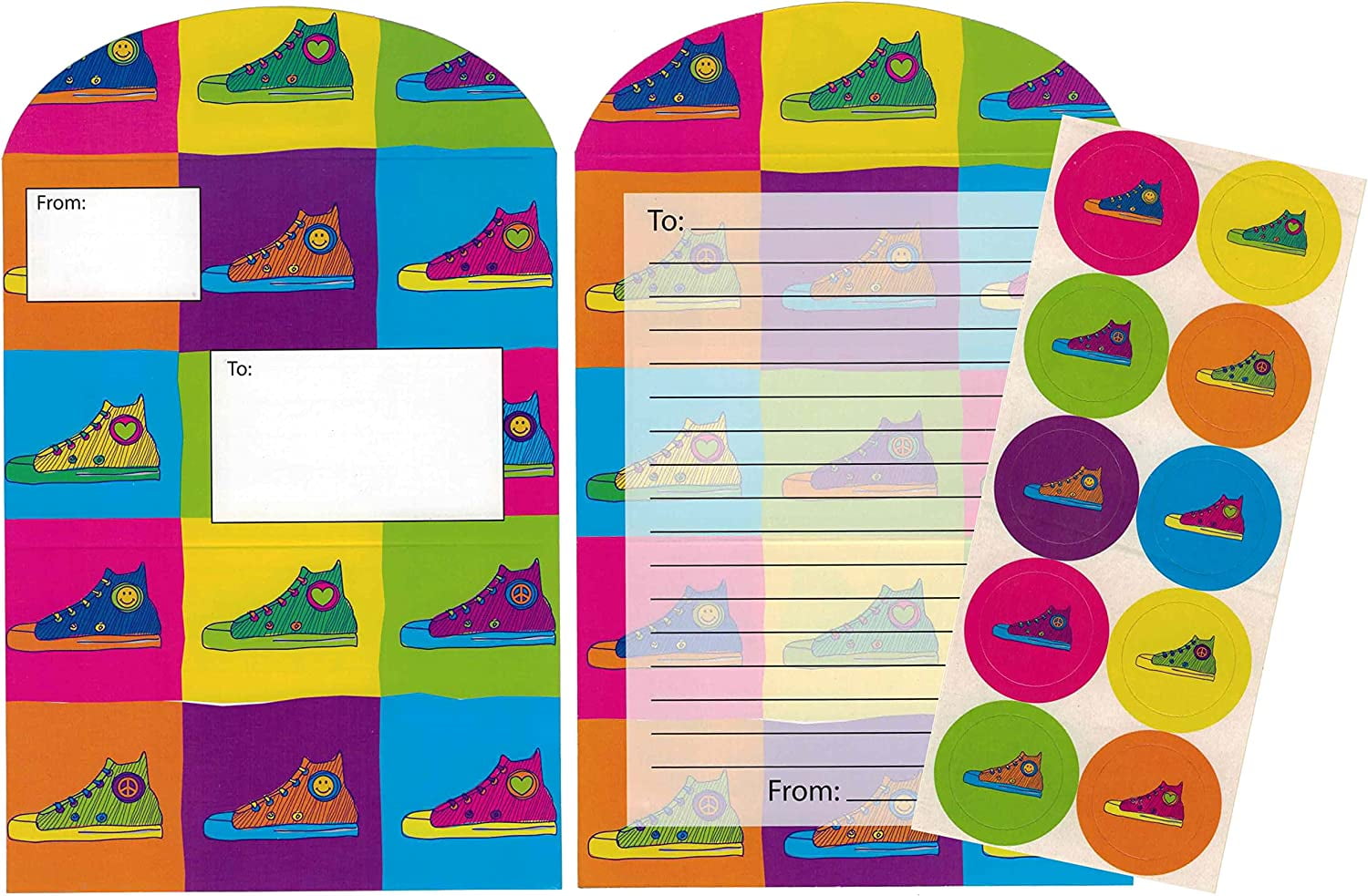 Gilbins Campers Collection Seal And Send Stationery For Camp With Flip