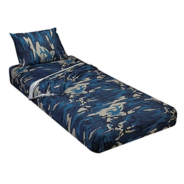 Gilbins Jersey Knit 3 Piece Cot Size Camp Sheet Set (Cot Size 30"X75