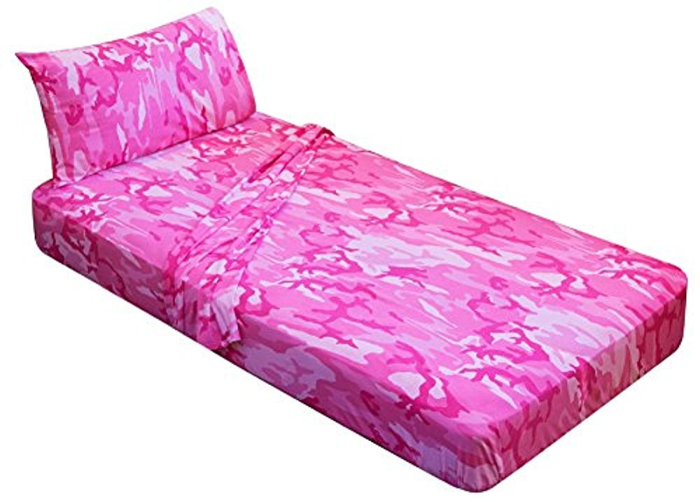 Gilbins Jersey Knit 3 Piece Cot Size Camp Sheet Set (Cot Size 30"X75