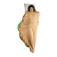 thumbnail image 1 of Gilbins Plush Ultra-Soft Fleece Snuggle-in Sleeping Bag Blanket for Lounging On The Couch, 1 of 1