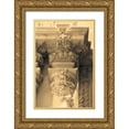 thumbnail image 1 of Gilboa, Marina Drasnin 13x18 Gold Ornate Wood Framed with Double Matting Museum Art Print Titled - Column I, 1 of 4