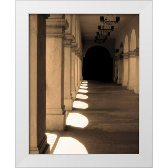 Gilboa, Marina Drasnin 15x18 White Modern Wood Framed Museum Art Print Titled - Paseo Del Balboa