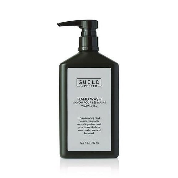 Gilchrist & Soames GIS100306 12.2 oz Guild-Pepper Hand Wash Soap, Warm Oak