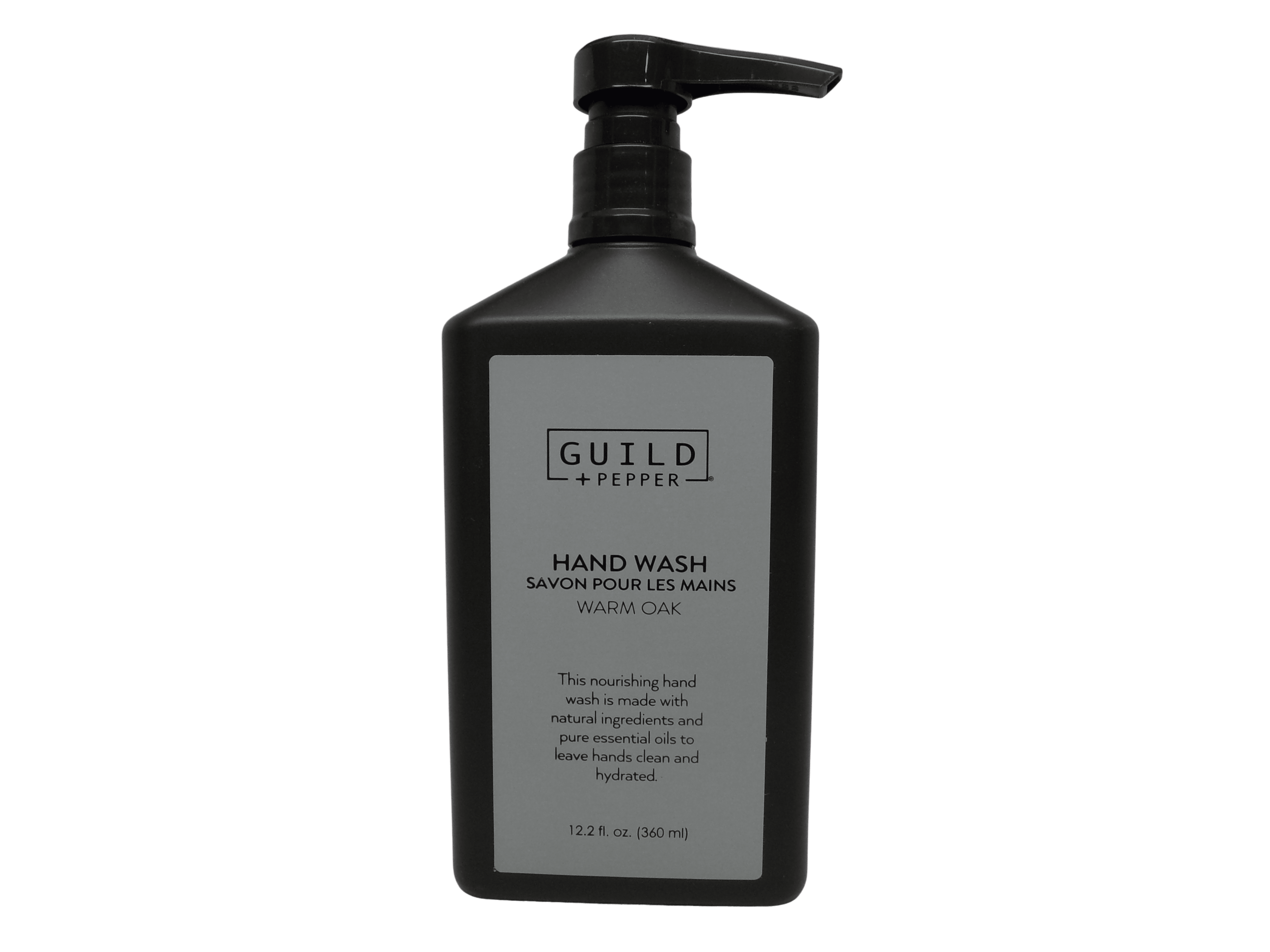Gilchrist & Soames Guild and Pepper Warm Oak Hand Wash Pump Bottle (12oz)