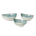 thumbnail image 1 of Gild Design House Dorian Blue and Green Decorative Ceramic Bowls Set of 3, 1 of 4