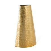 Gild Design House Galen Metal Table Vase, Large Gold