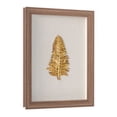 thumbnail image 1 of Gild Design House Golden Leaves I Small Shadow Box, 1 of 3