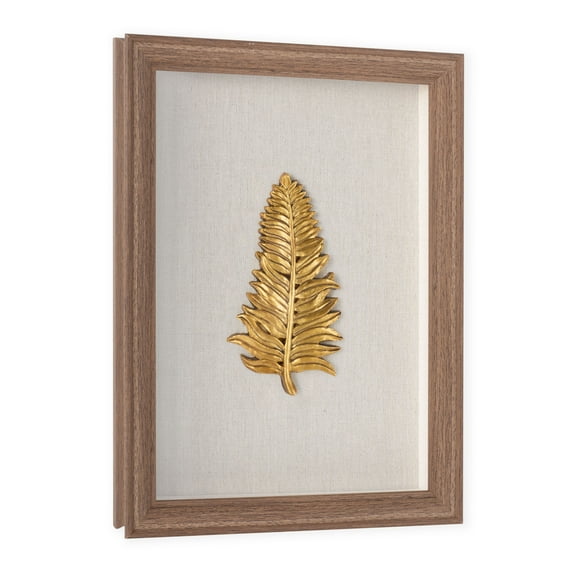 Gild Design House Golden Leaves I Small Shadow Box