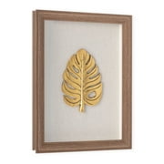 Gild Design House Golden Leaves, Shadow Box Leaf 3