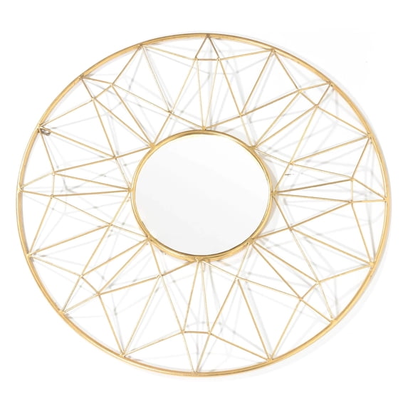 Gild Design House Hana Metal Mirror - Gold - A/N