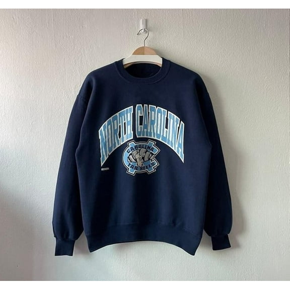 Gild Leaf Vintage Unc Tar Heels Sweatshirt: 90S Crewneck, Size S-5XL T-Shirt, Graphic Tee, Casual Wear