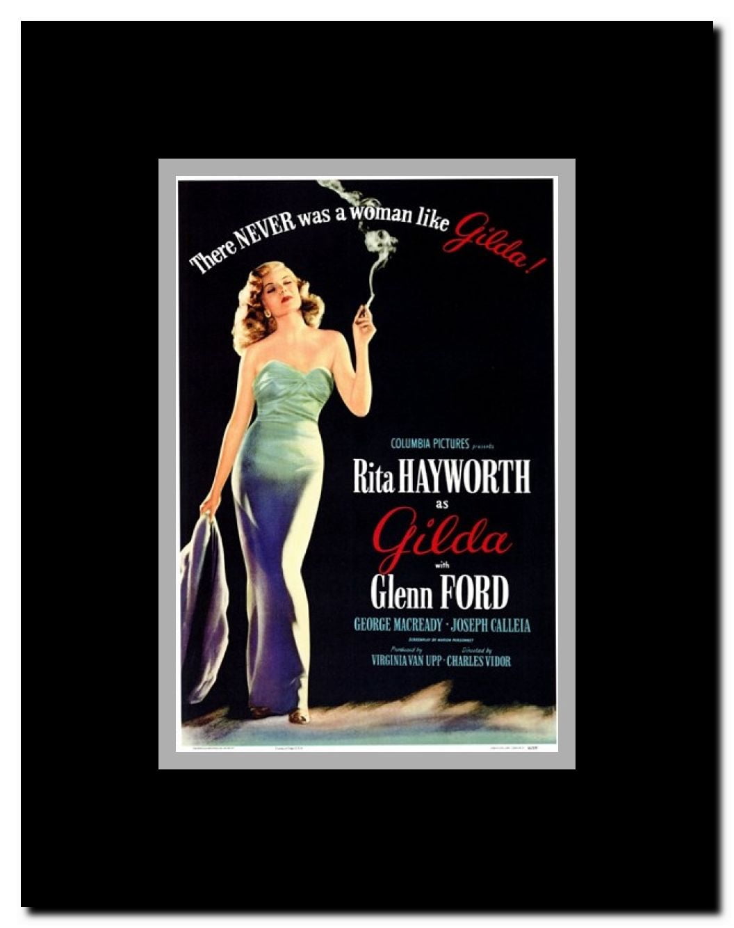 Gilda Framed Movie Poster