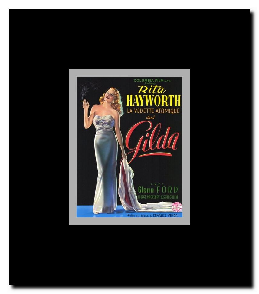 Gilda Framed Movie Poster