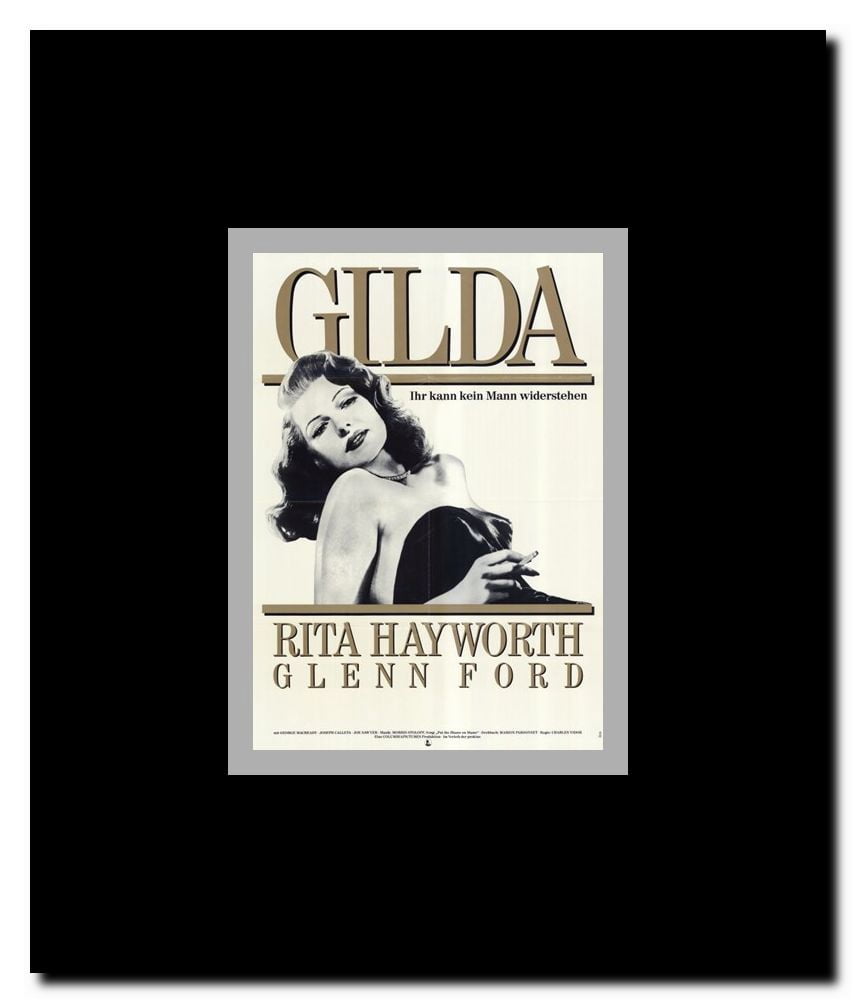 Gilda Framed Movie Poster