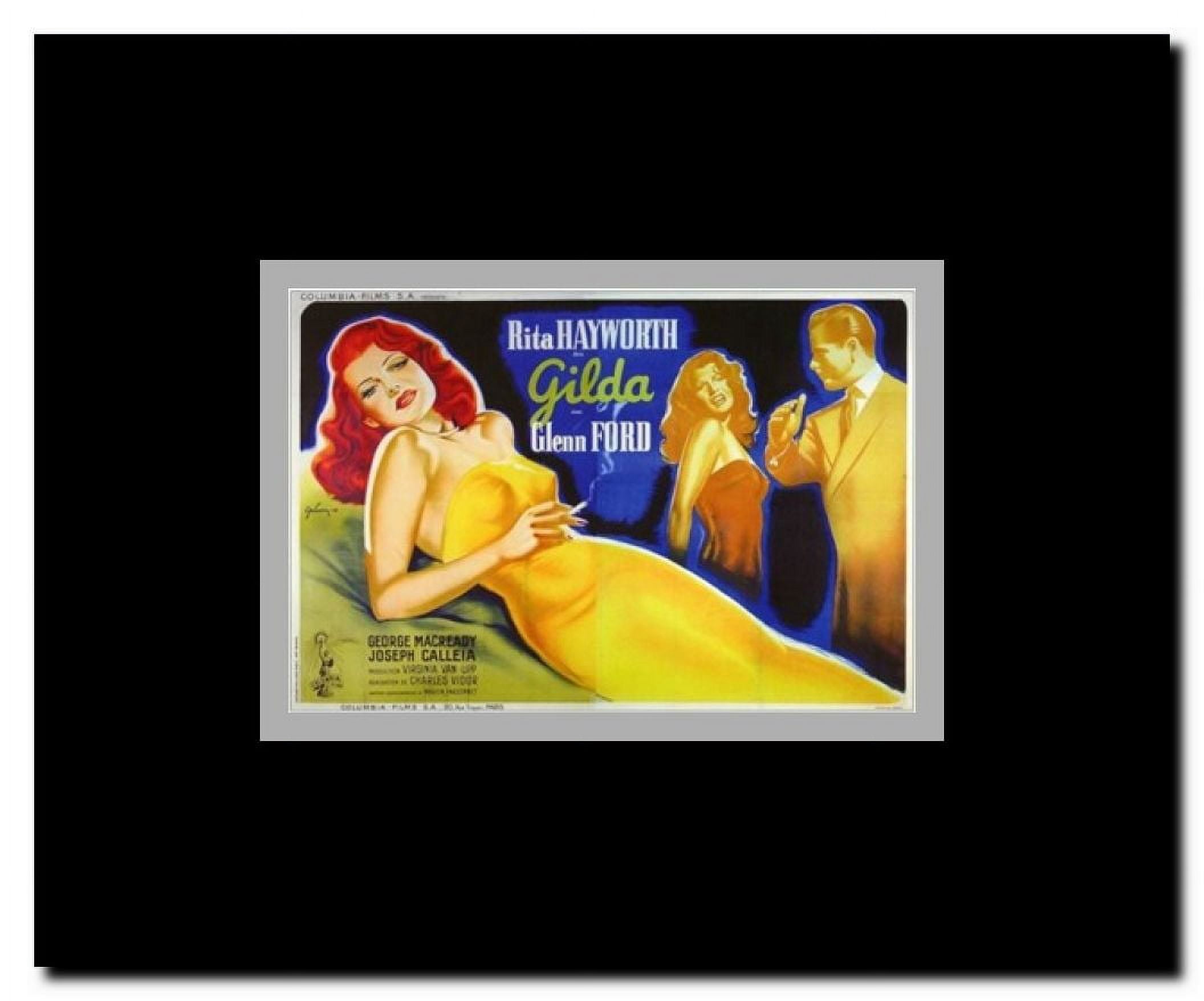 Gilda Framed Movie Poster