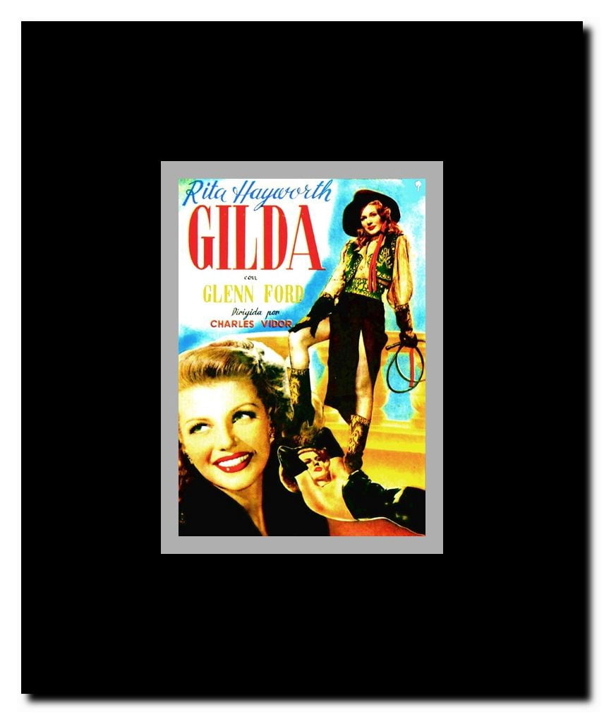 Gilda Framed Movie Poster