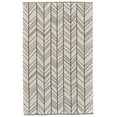 thumbnail image 1 of Gilda Handmade Geometric Wool Rug, Ivory/Brown/Taupe, 2ft x 3ft Accent Rug, 1 of 4