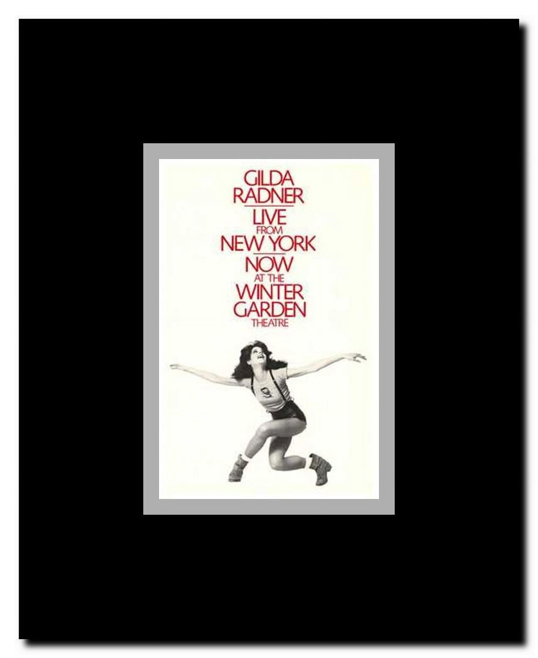 Gilda Radner - Live from New York (Broadway) Framed Movie Poster