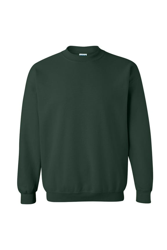 1800 Long Sleeve Heavy Blend Crew Neck Men's Sweatshirt Forest Green L