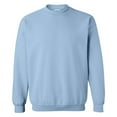thumbnail image 1 of Gildan 1800 Long Sleeve Heavy Blend Crew Neck Men's Sweatshirt Light Blue M, 1 of 2