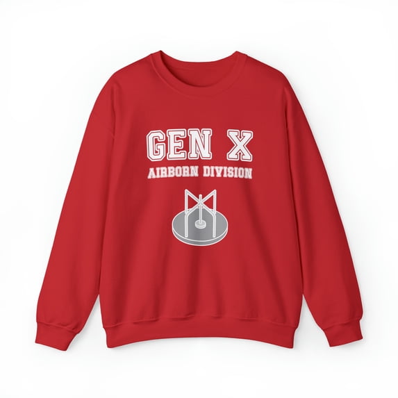 Gildan 18000 Generation X Sweatshirt, Gen X Airborn Division Sweatshirt