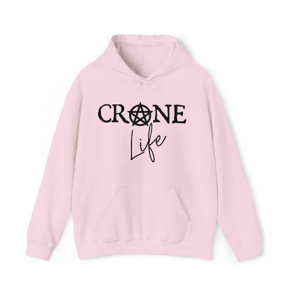 Gildan 18500 Crone Life Hoodie, Witch Maiden Mother Crone Hoodie