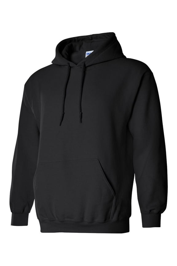 18500 Heavy Blend™ Hooded Sweatshirt-Black-M