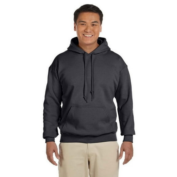 Gildan 18500 Heavy Blend Hooded Sweatshirt-Charcoal-XL