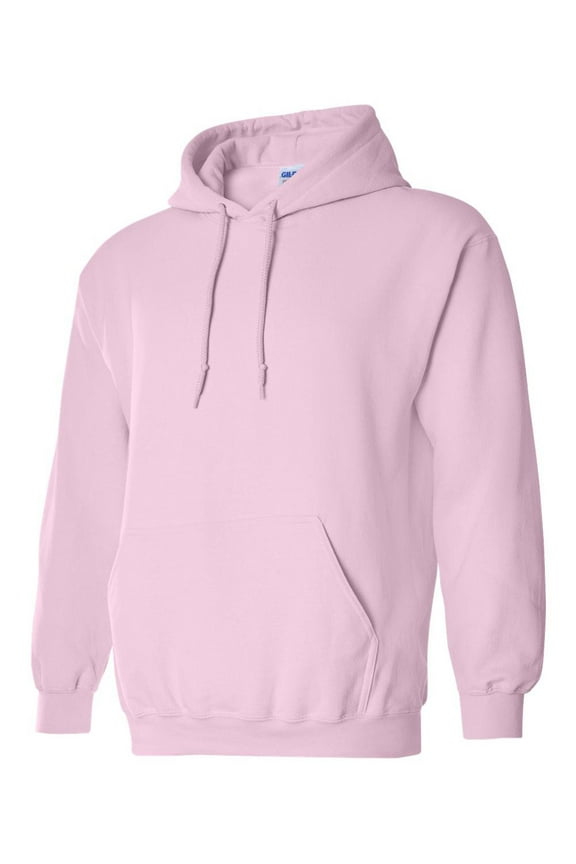 18500 Heavy Blend Hooded Sweatshirt-Light Pink-2XL