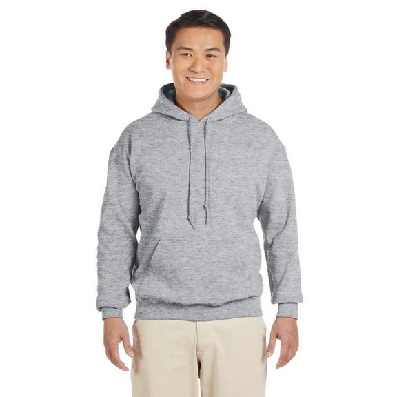 Gildan 18500 Heavy Blend Hooded Sweatshirt-Sport Grey-XS
