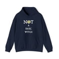 thumbnail image 1 of Gildan 18500 Hoodie Sweatshirt, NOT A Basic Witch Hoodie, Witch Gift Idea, 1 of 1