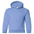 thumbnail image 1 of Gildan 18500B Big Boys Hooded Sweatshirt -Carolina Blue-Large, 1 of 2