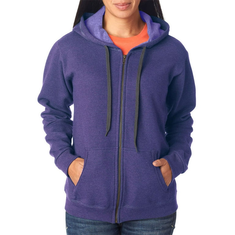 Gildan 18700FL HeavyBlend Ladies Sweatshirt Lilac Medium Walmart