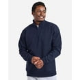 thumbnail image 1 of Gildan 18810 Unisex Heavy Blend™ Quarter-Zip Sweatshirt-Navy-XL, 1 of 6