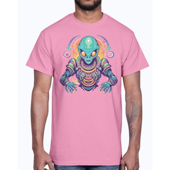 Gildan 2000 Unisex Ultra Cotton Alien Shirt, Tee Shirt with Alien