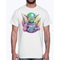 thumbnail image 1 of Gildan 2000 Unisex Ultra Cotton Alien Shirt, Tee Shirt with Alien, 1 of 6