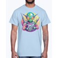 thumbnail image 1 of Gildan 2000 Unisex Ultra Cotton Alien Shirt, Tee Shirt with Alien, 1 of 6