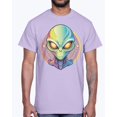 thumbnail image 1 of Gildan 2000 Unisex Ultra Cotton Alien Shirt, Tee Shirt with Alien, 1 of 6
