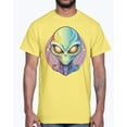 thumbnail image 1 of Gildan 2000 Unisex Ultra Cotton Alien Shirt, Tee Shirt with Alien, 1 of 6